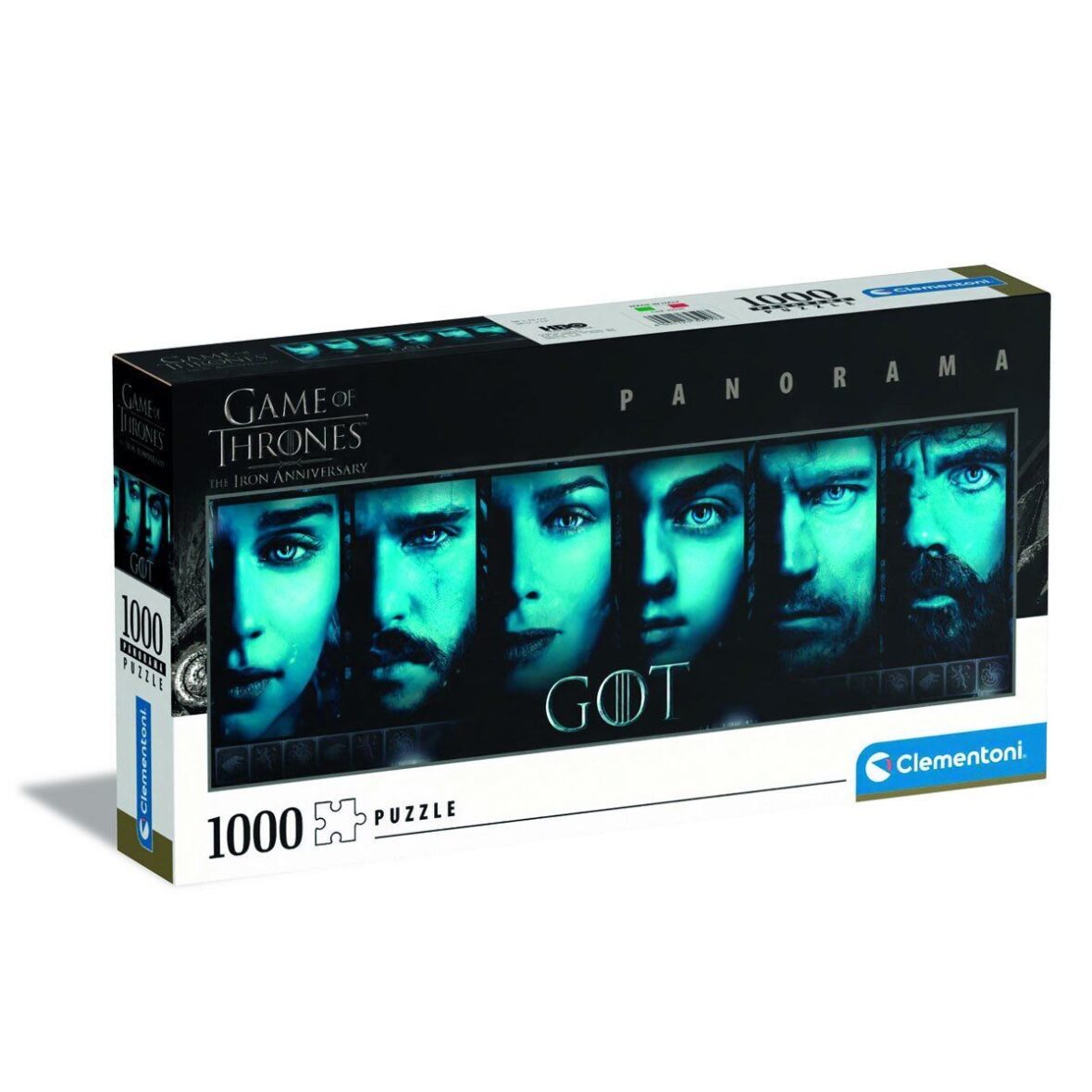 39590 Clementoni, Panorama – Game of Thrones, 1000 Parça Puzzle