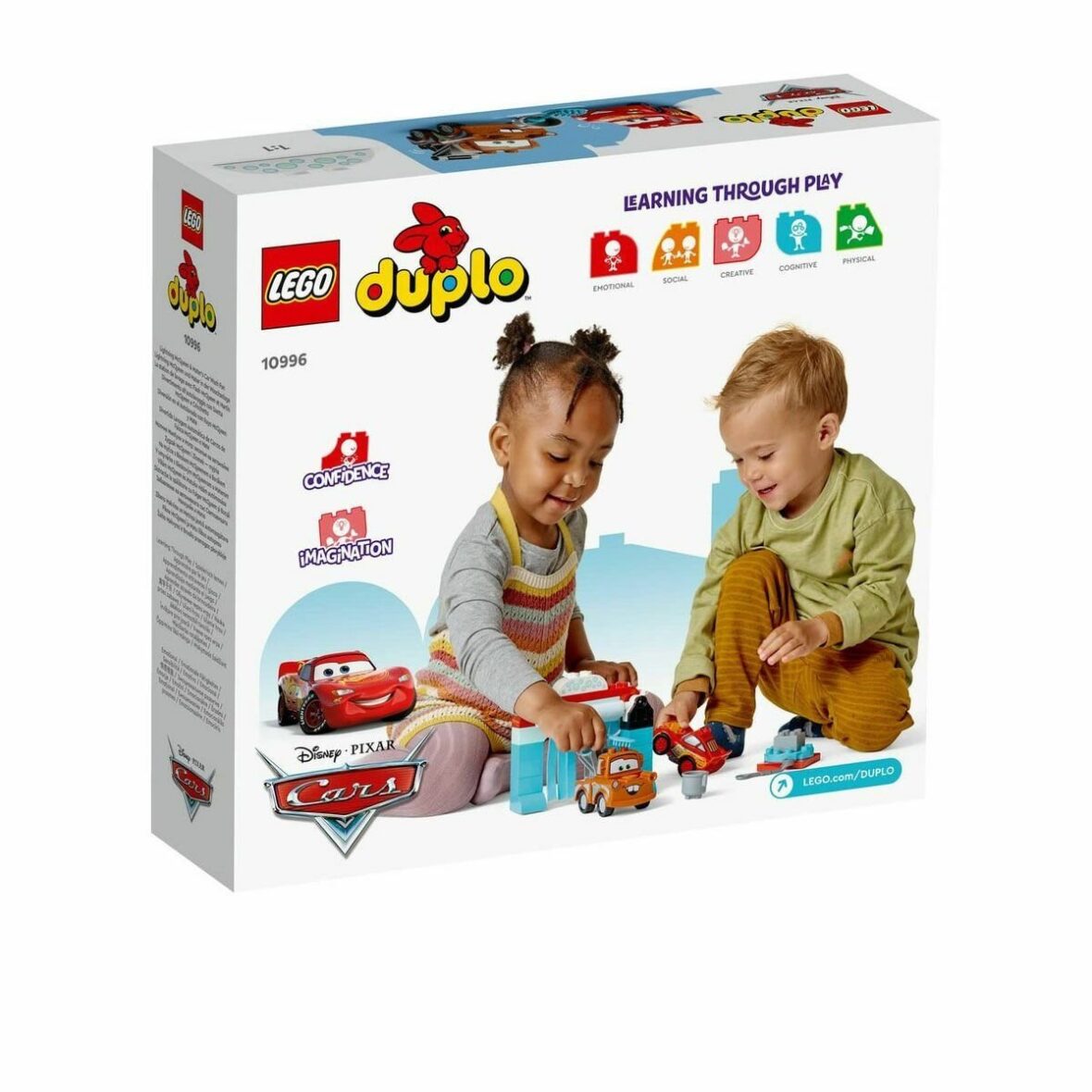 10996 Lego Duplo – Şimşek McQueen ve Materin Oto Yıkama Eğlencesi 29 parça+2 yaş