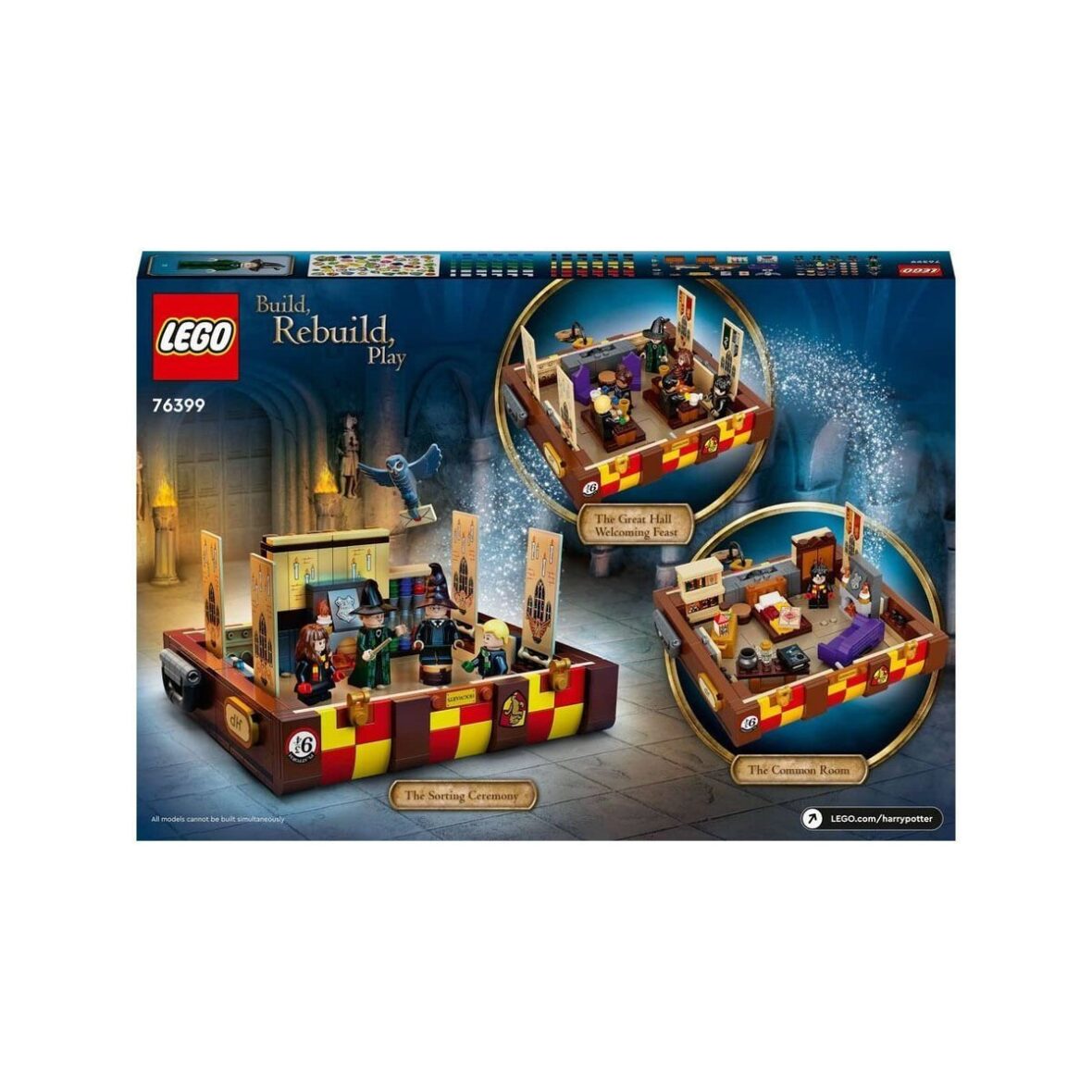 76399 LEGO® Harry Potter™ Hogwarts™ Sihirli Bavul 603 parça +8 yaş