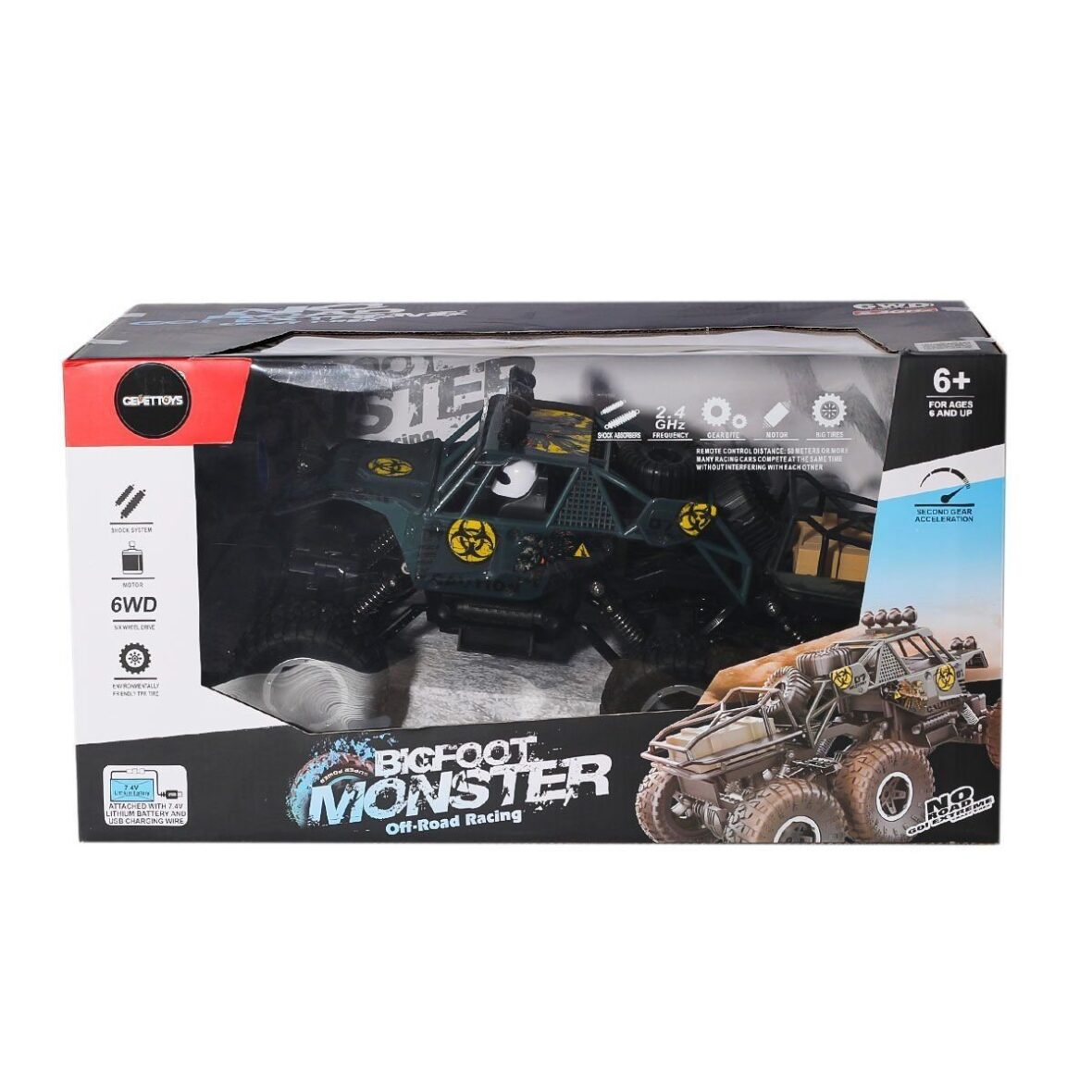 UJ99-N01 Dev Rock Crawler 6×6 -Gepettoys