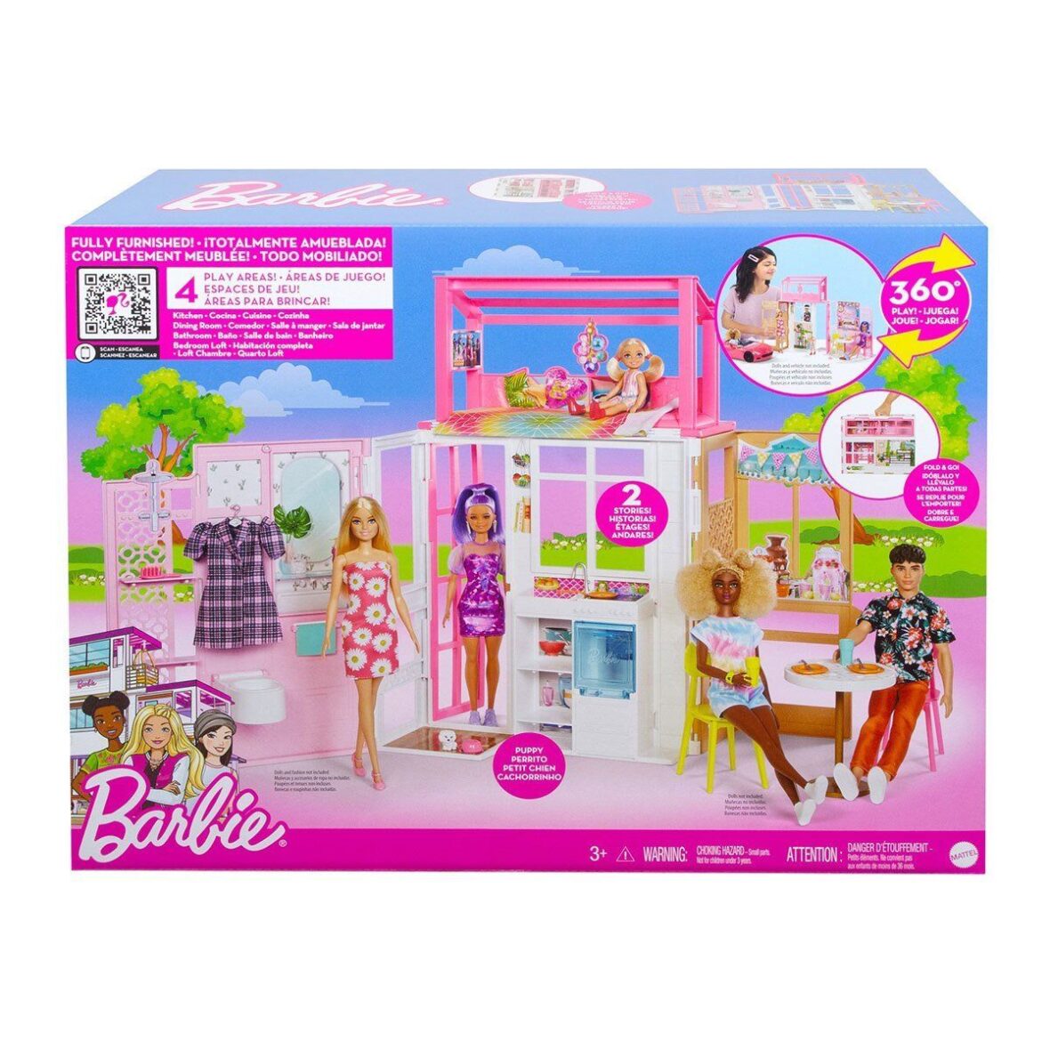 HCD47 Barbie’nin Taşınabilir Portatif Evi