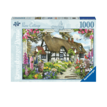 155859 Ravensburger Çiçekli Kulübe 1000 Parça Puzzle