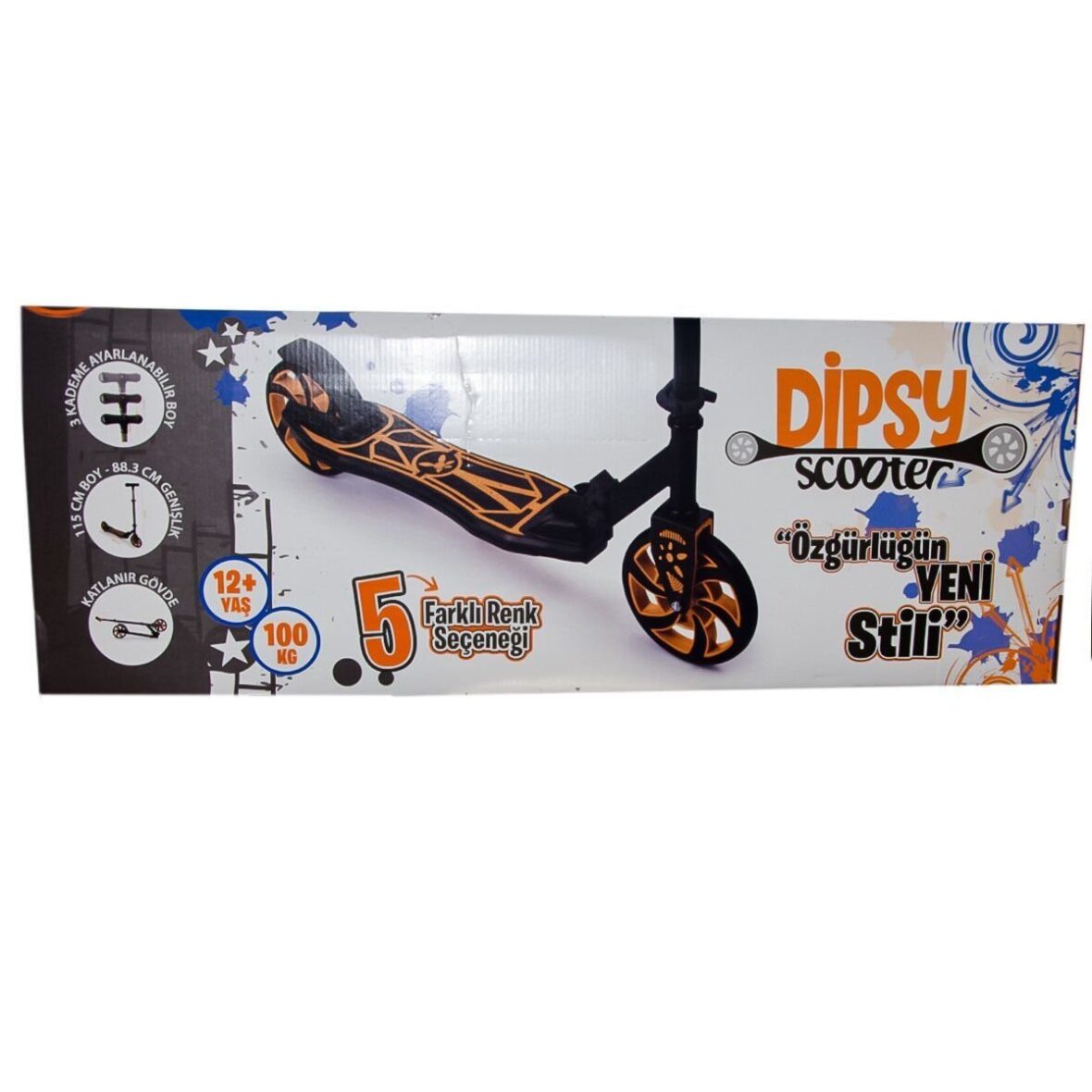 DSC1 Dipsy Scooter Kutulu Kırmızı – Çekirdek Zeka