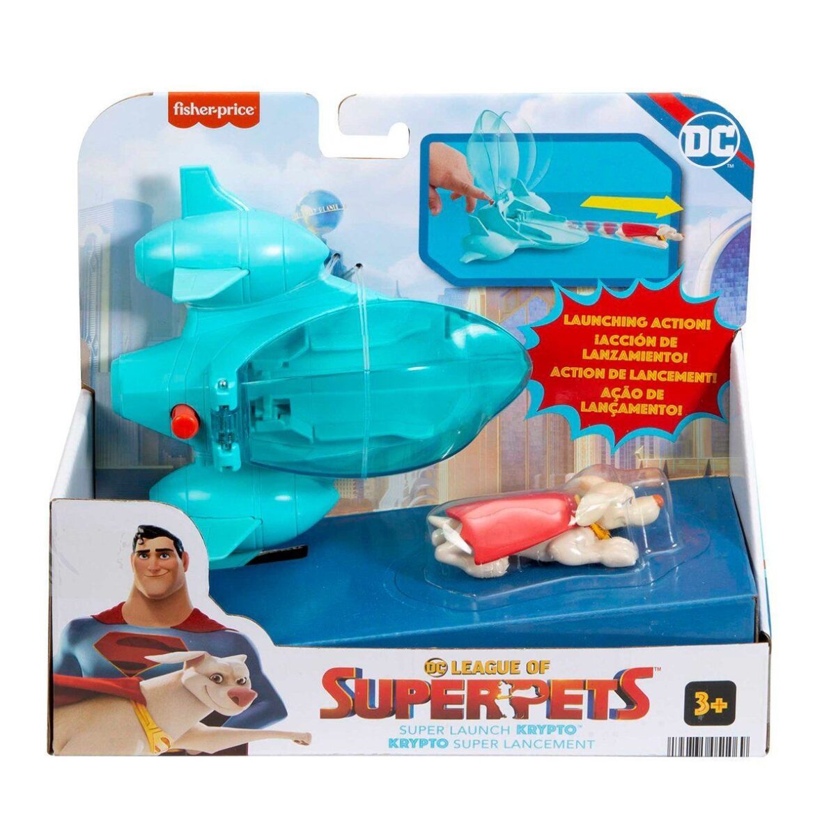 HGL17 Imaginext DC League of Super Pets – Süper Araçlar