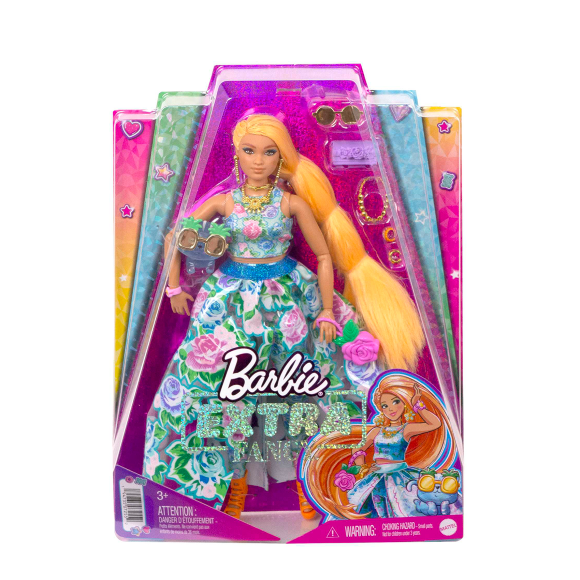 HHN14 Barbie Extra Fancy – Çiçekli Kostümlü Bebek