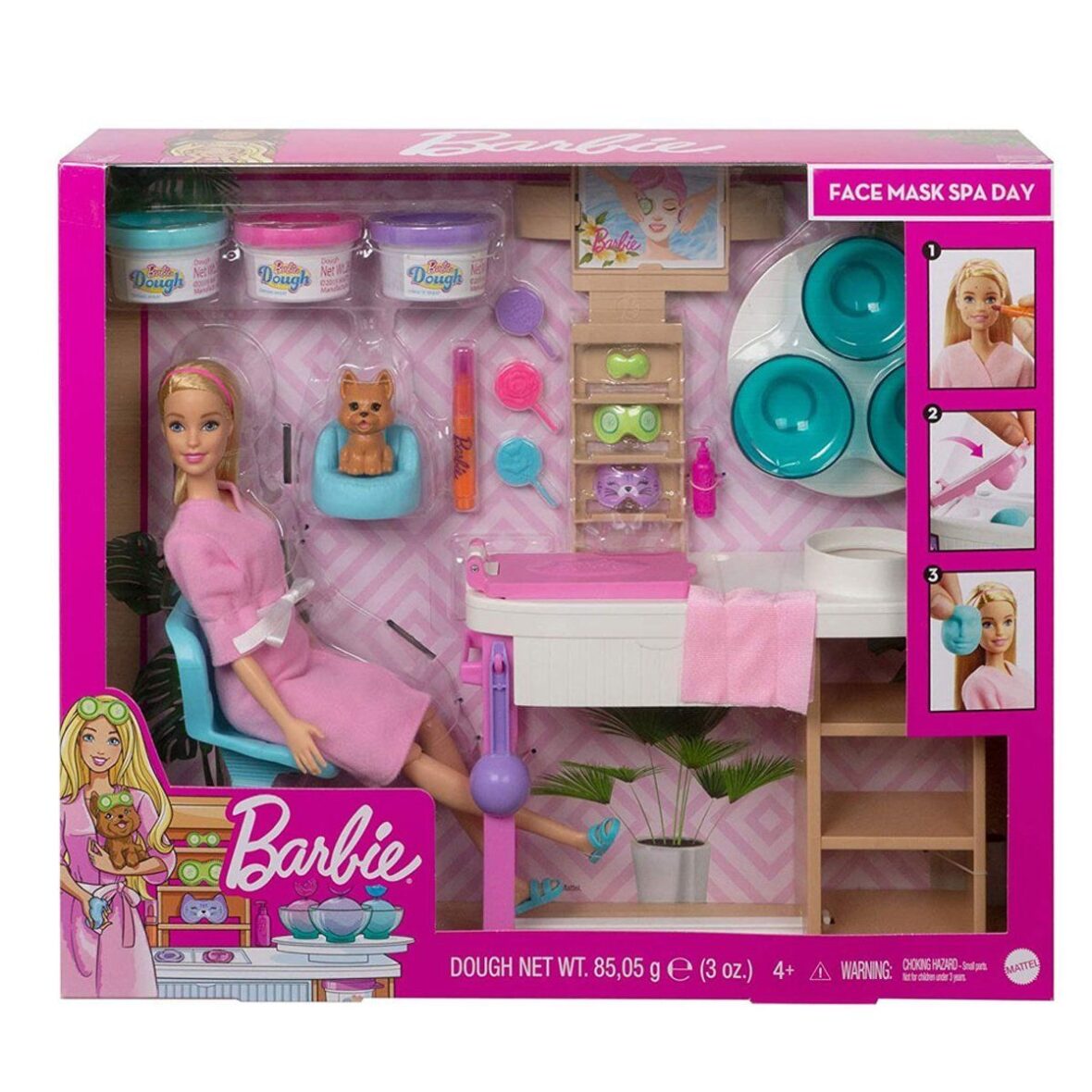 GJR84 Barbie’nin Yüz Bakımı Oyun Seti