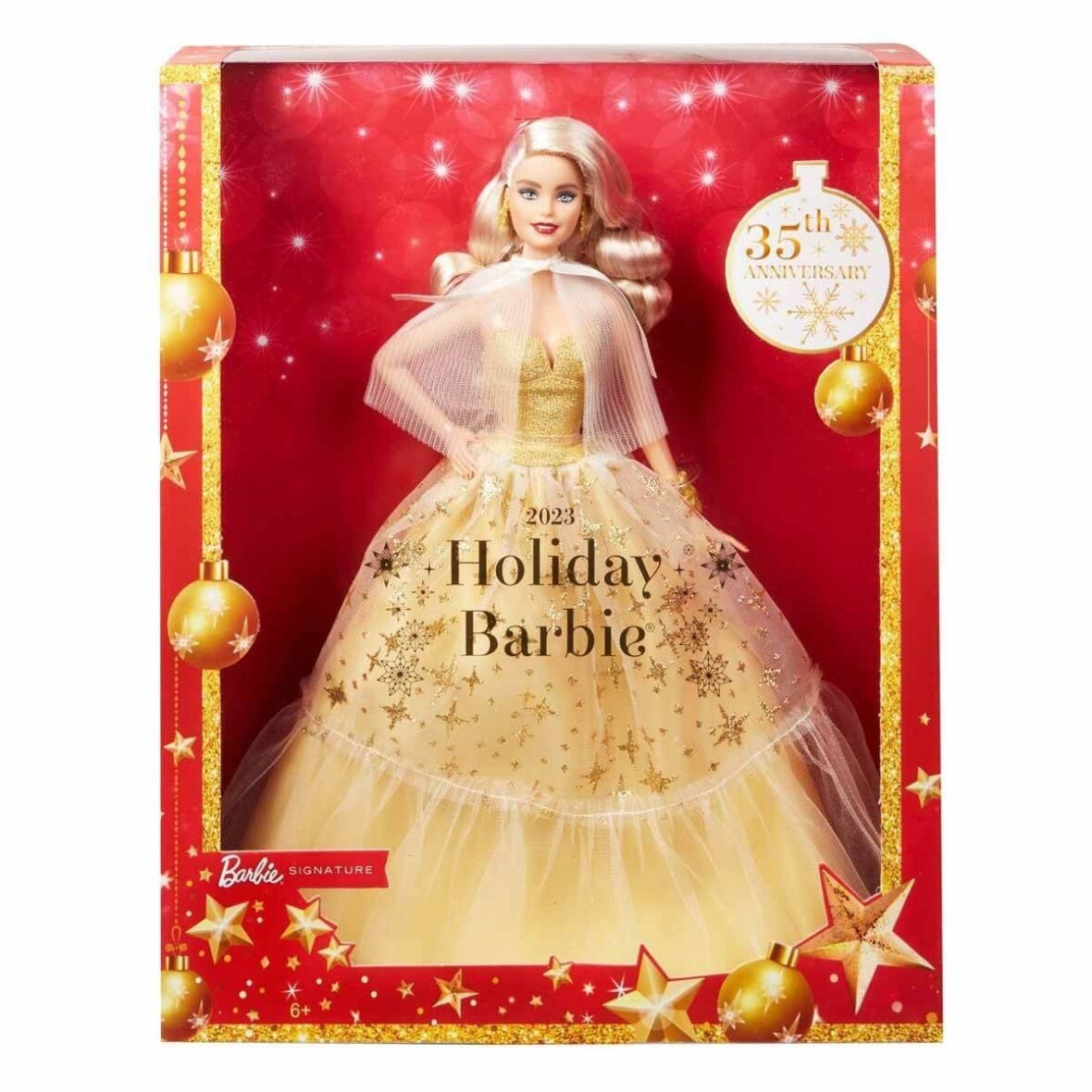 HJX04 Barbie® 2023 Mutlu Yıllar Bebeği – Sarışın