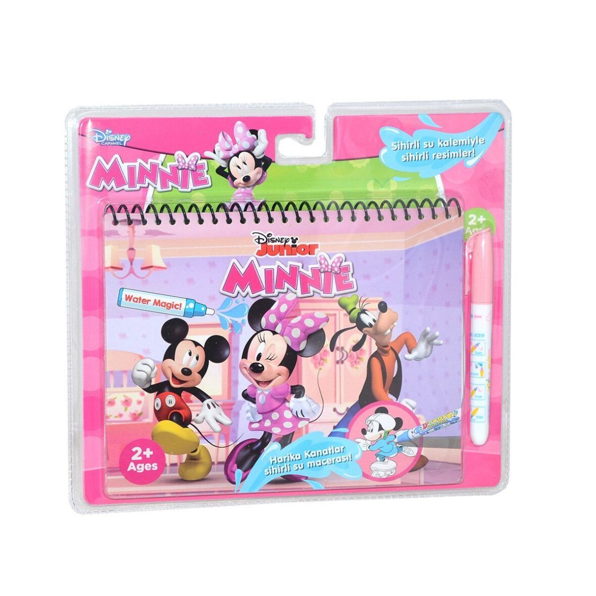 BK008 Gepettoys, Minnie Sihirli Boyama Kitabı