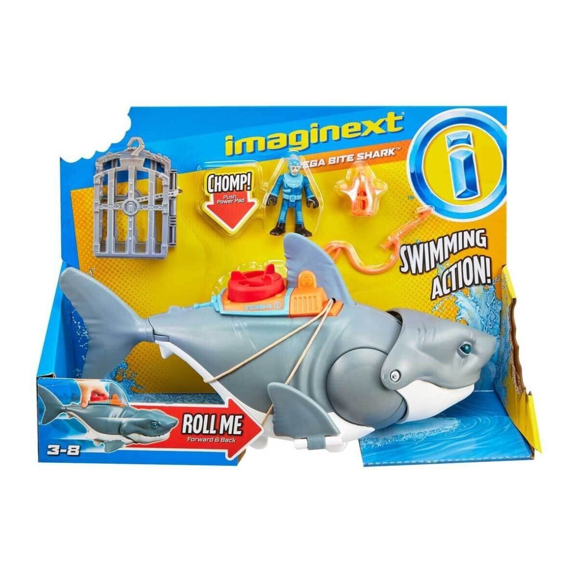 GKG77 Imaginext – Çılgın Köpekbalığı Oyun Seti