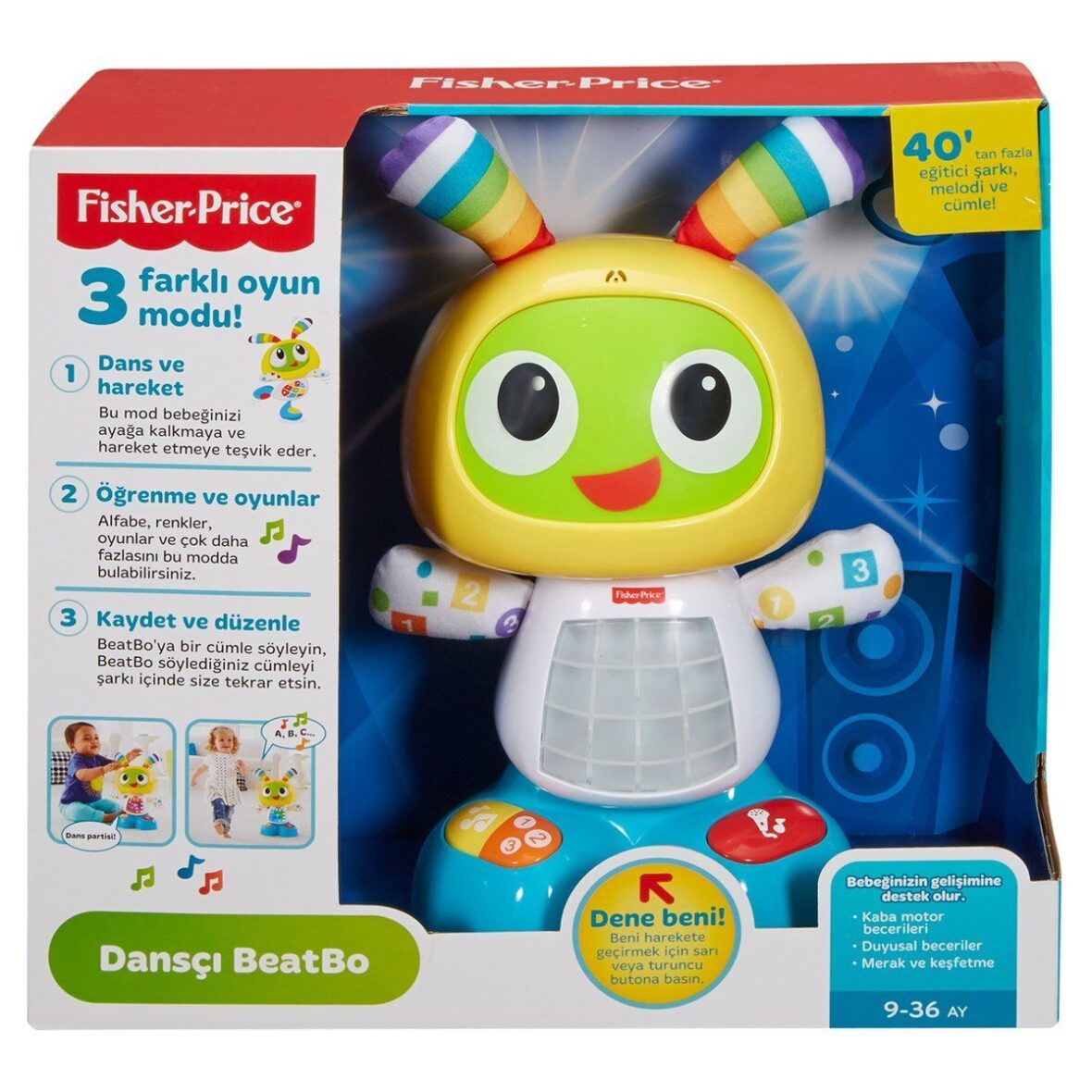 DLB20 Fisher-Price® Dansçı BeatBo Türkçe 1 – 30 Kasım Erkol Özel Kampanya Fiyatı