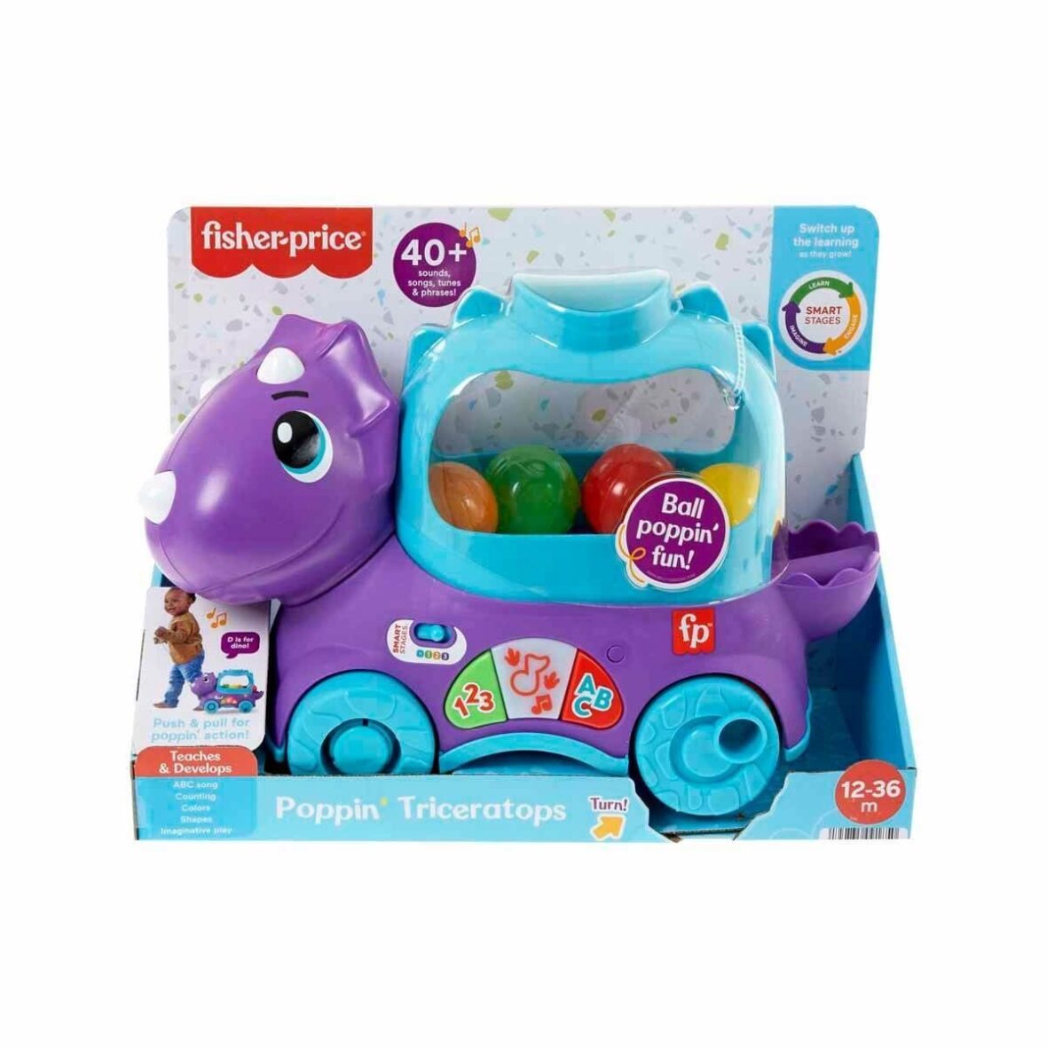 HNR55 Fisher-Price Eğlenceli Dinozor