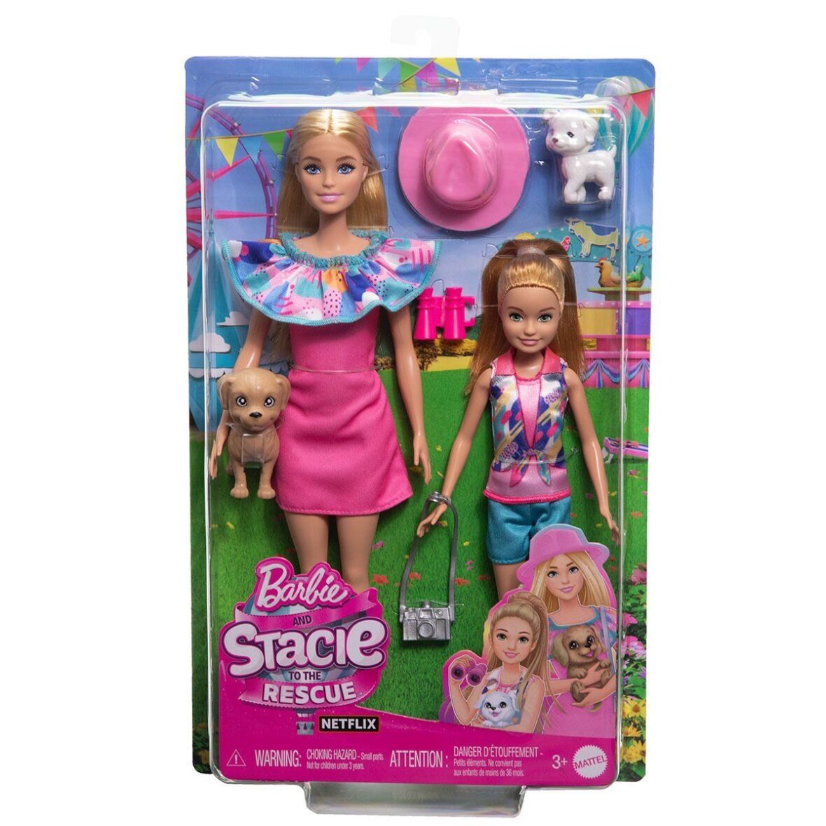 HRM09 Barbie ve Stacie Kız Kardeşler İkili Set – Barbie & Stacie To The Rescue