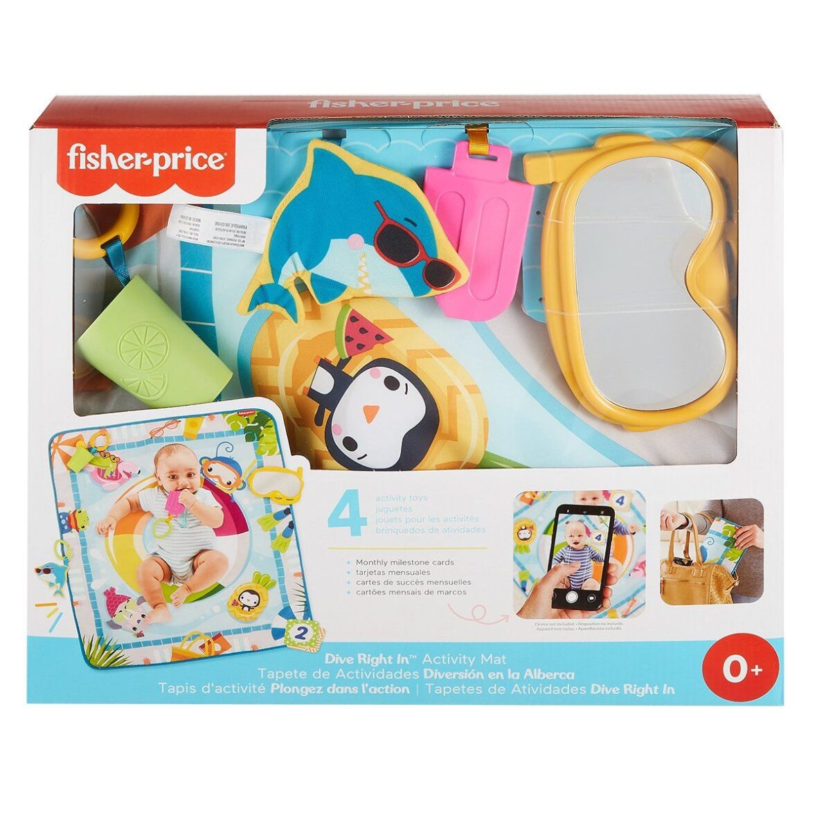 GRR44 Fisher-Price® Havuz Keyfi Oyun Minderi