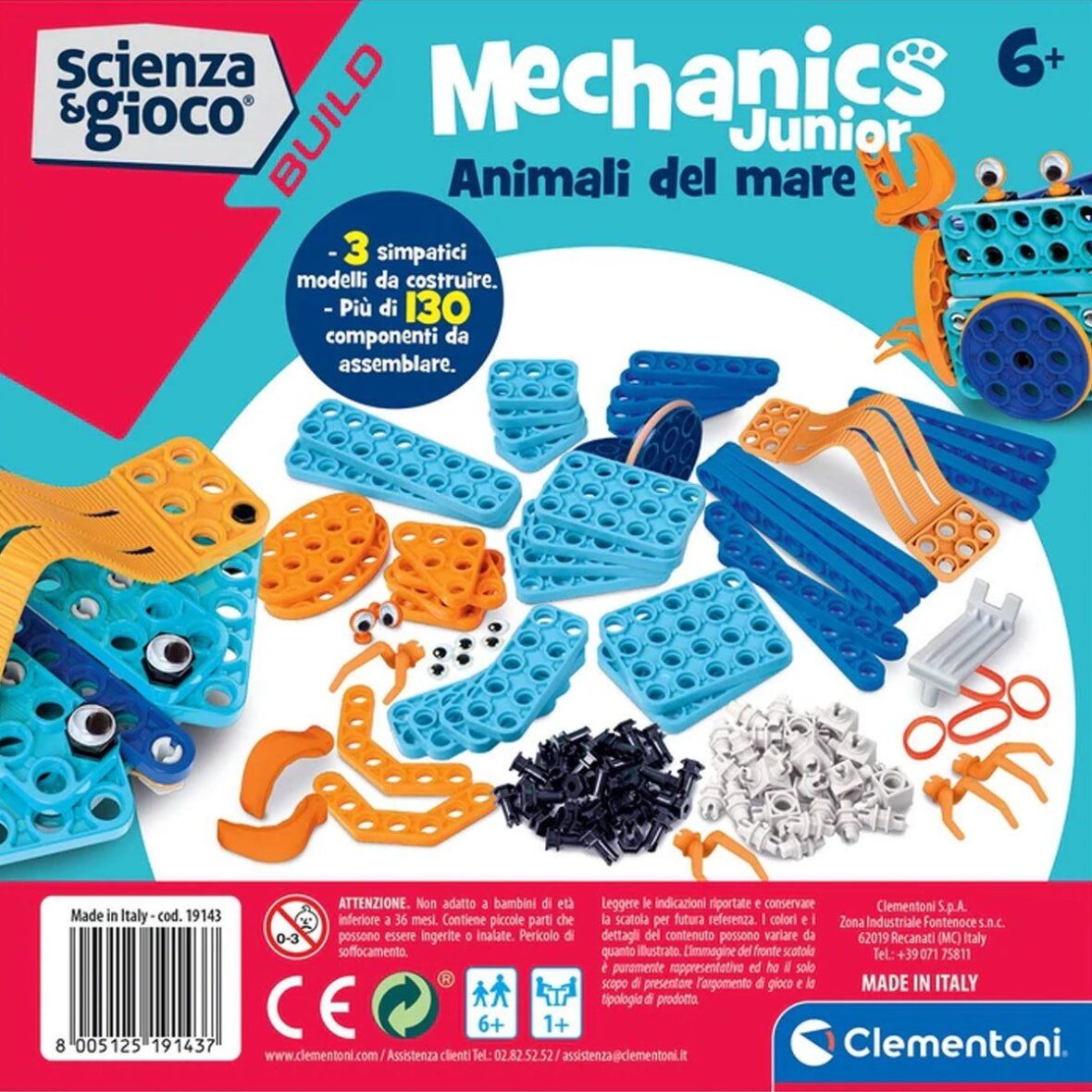 75059TR Mechanics Junior – Deniz Hayvanları +6 yaş