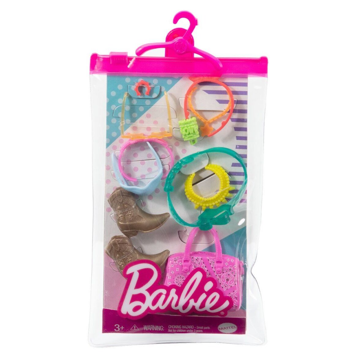 GWD98 Barbie’nin Moda Aksesuarları Paketleri / Asorti Seçilemez.