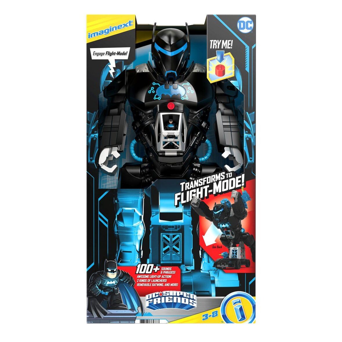 GWT23 Imaginext®, DC Super Friends™ Bat-Tech BatBot