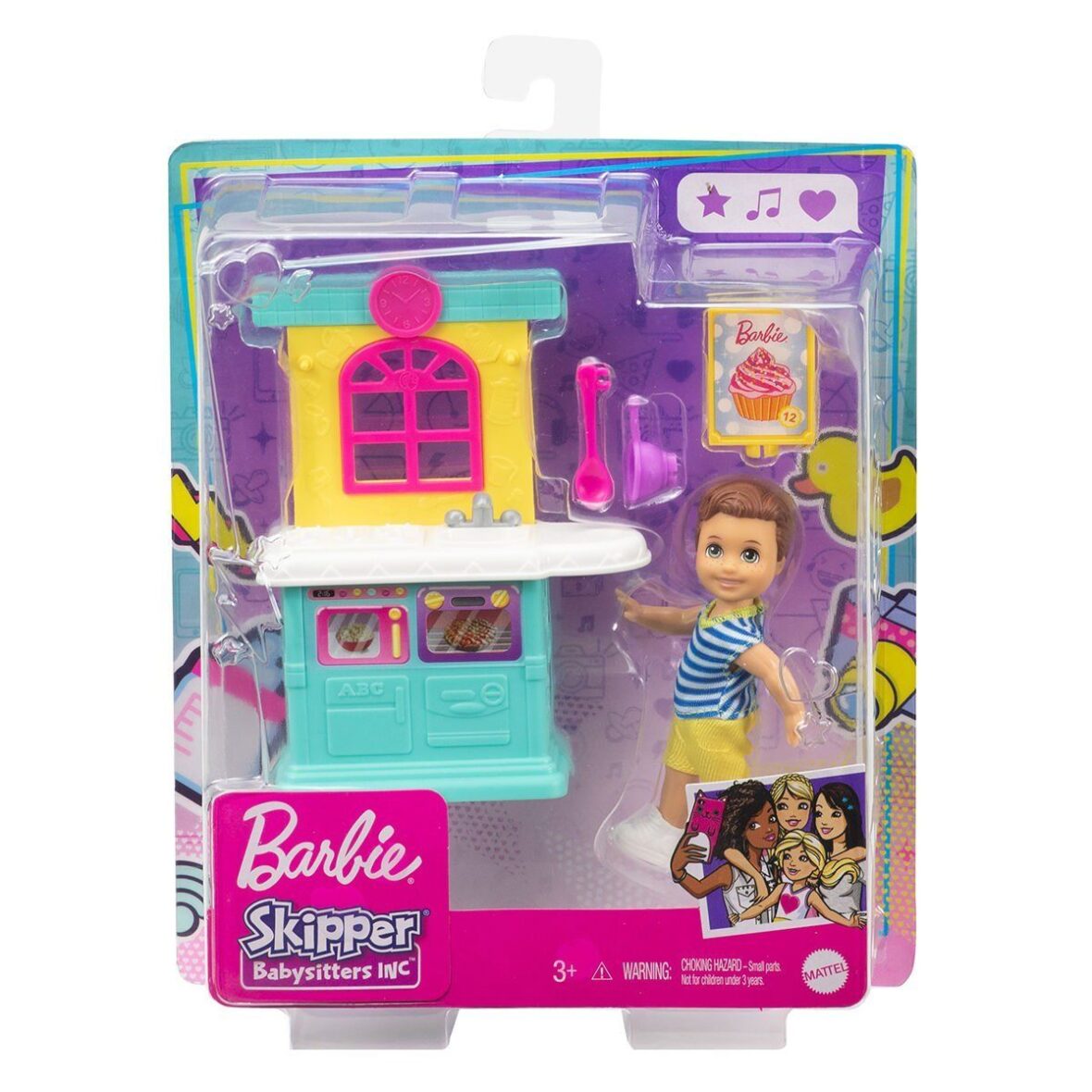 FXG94 Barbie Bebek Bakıcısı Temalı Oyun Setleri