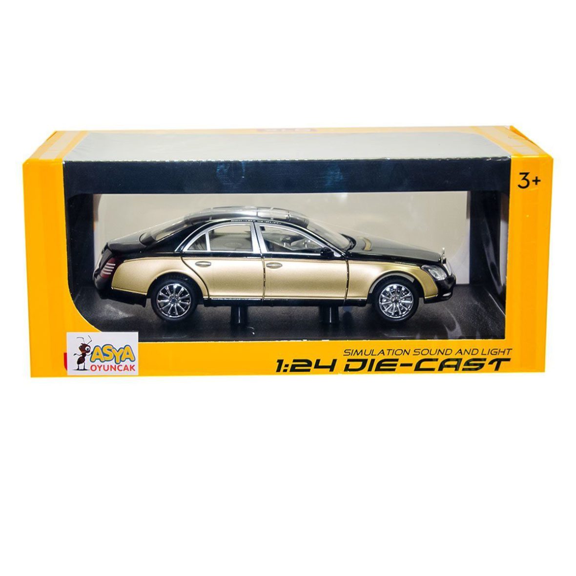 03989-M929H-1 Kutulu 1 : 24 Sesli Model Araba – Asya Oyuncak