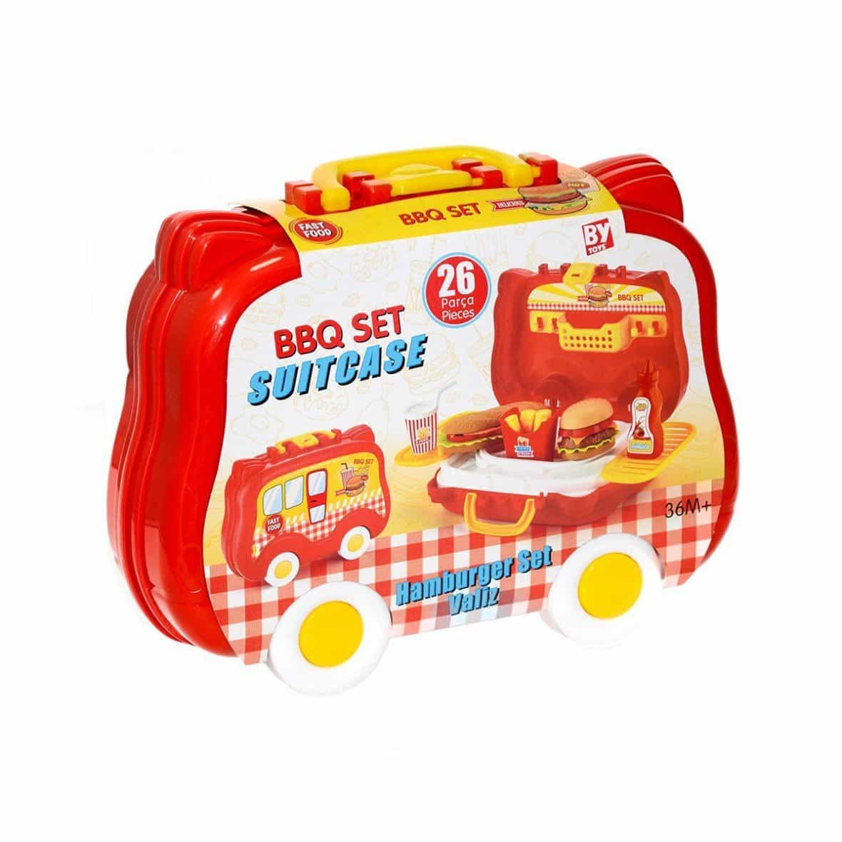 564 BY Toys, BBQ – Hamburger Seti Valiz / +36 ay