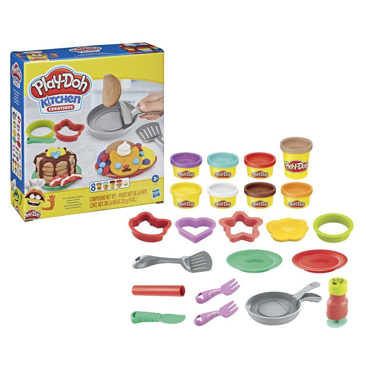 F1279 Play-Doh Pankek Oyun Seti / +3 yaş