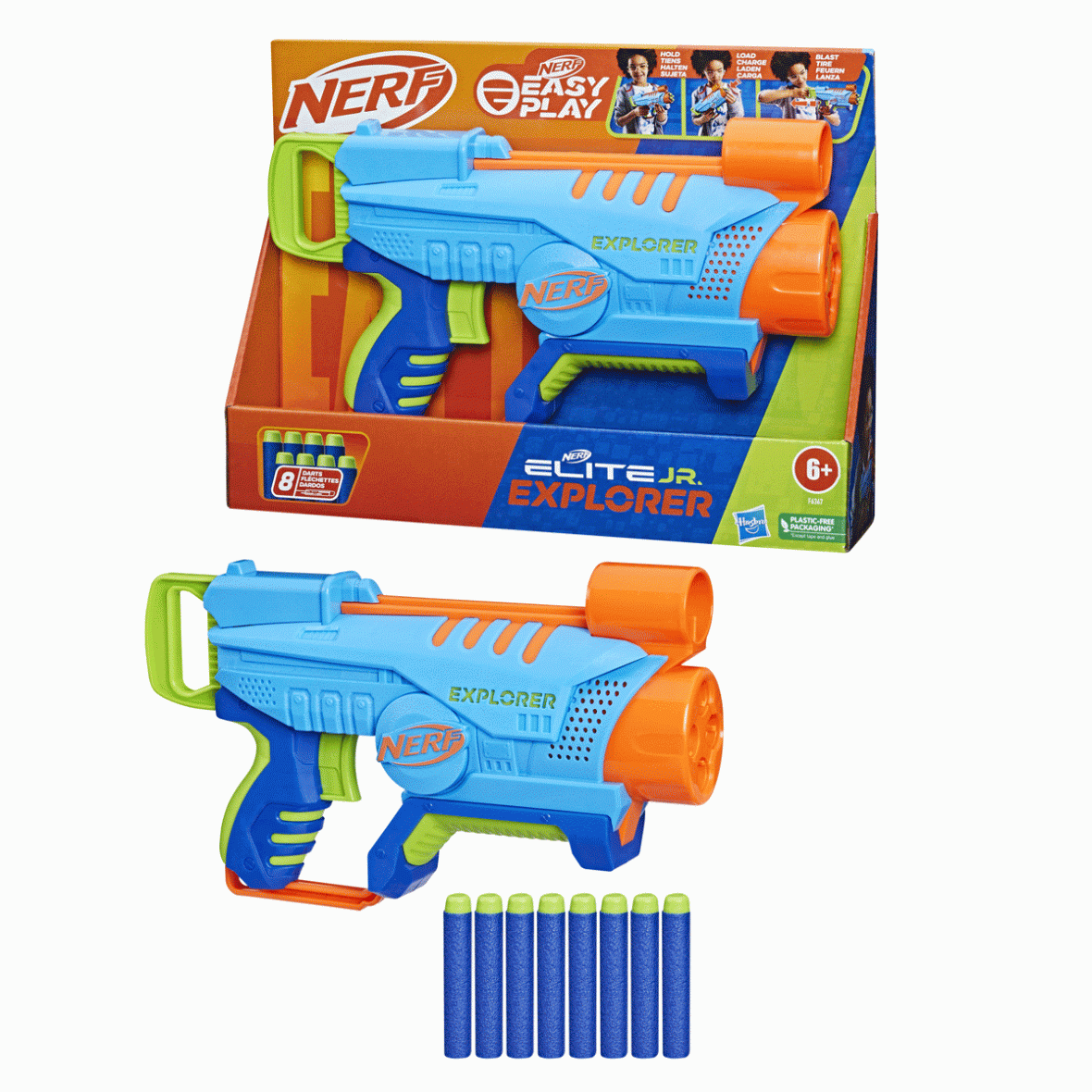 F6367 Nerf Elite Jr Başlangıç Seti