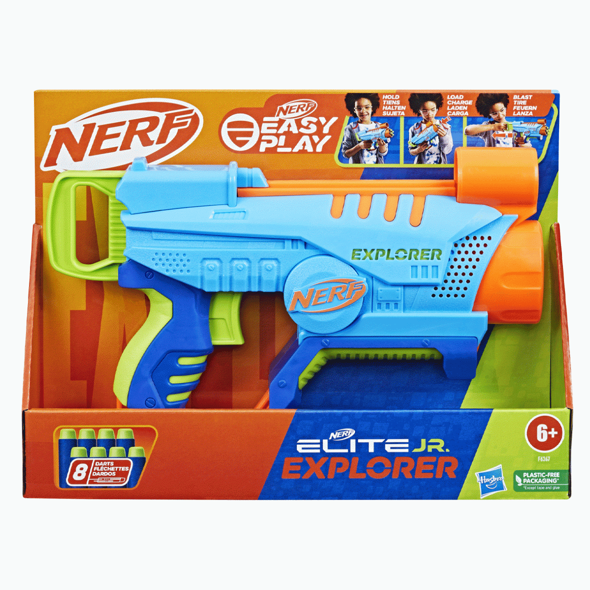 F6367 Nerf Elite Jr Başlangıç Seti