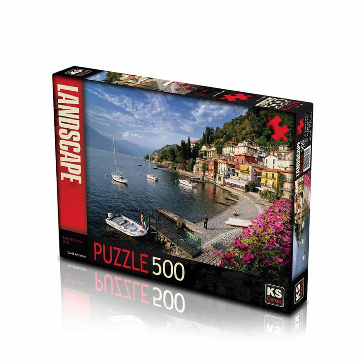 11303 Como Gölü 500 Parça Puzzle -KS Puzzle