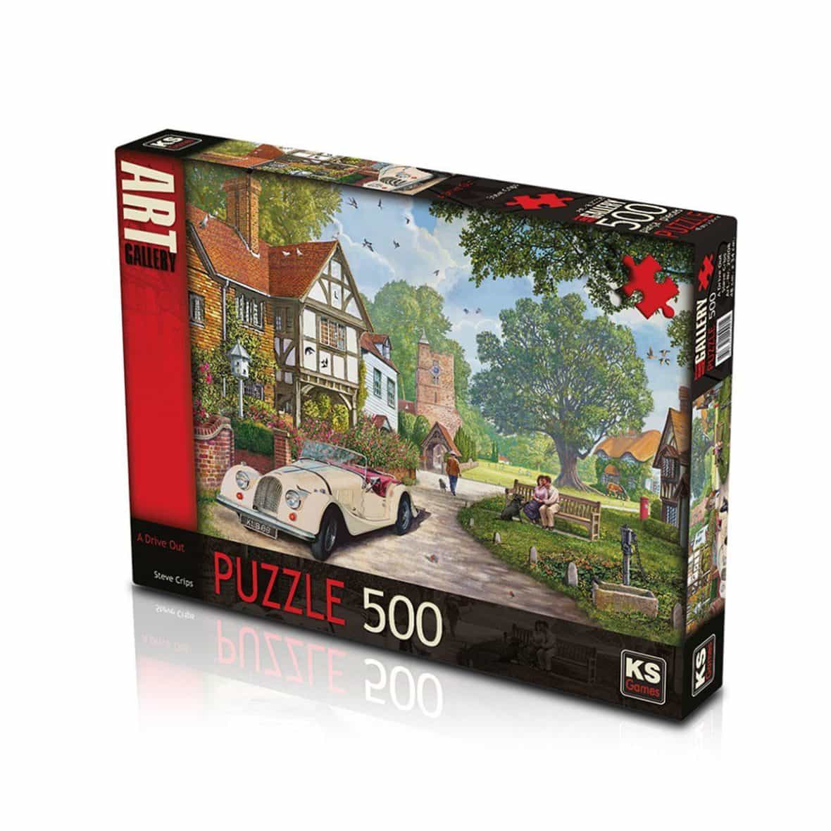 20008 A Drive Out 500 Parça Puzzle -KS Puzzle