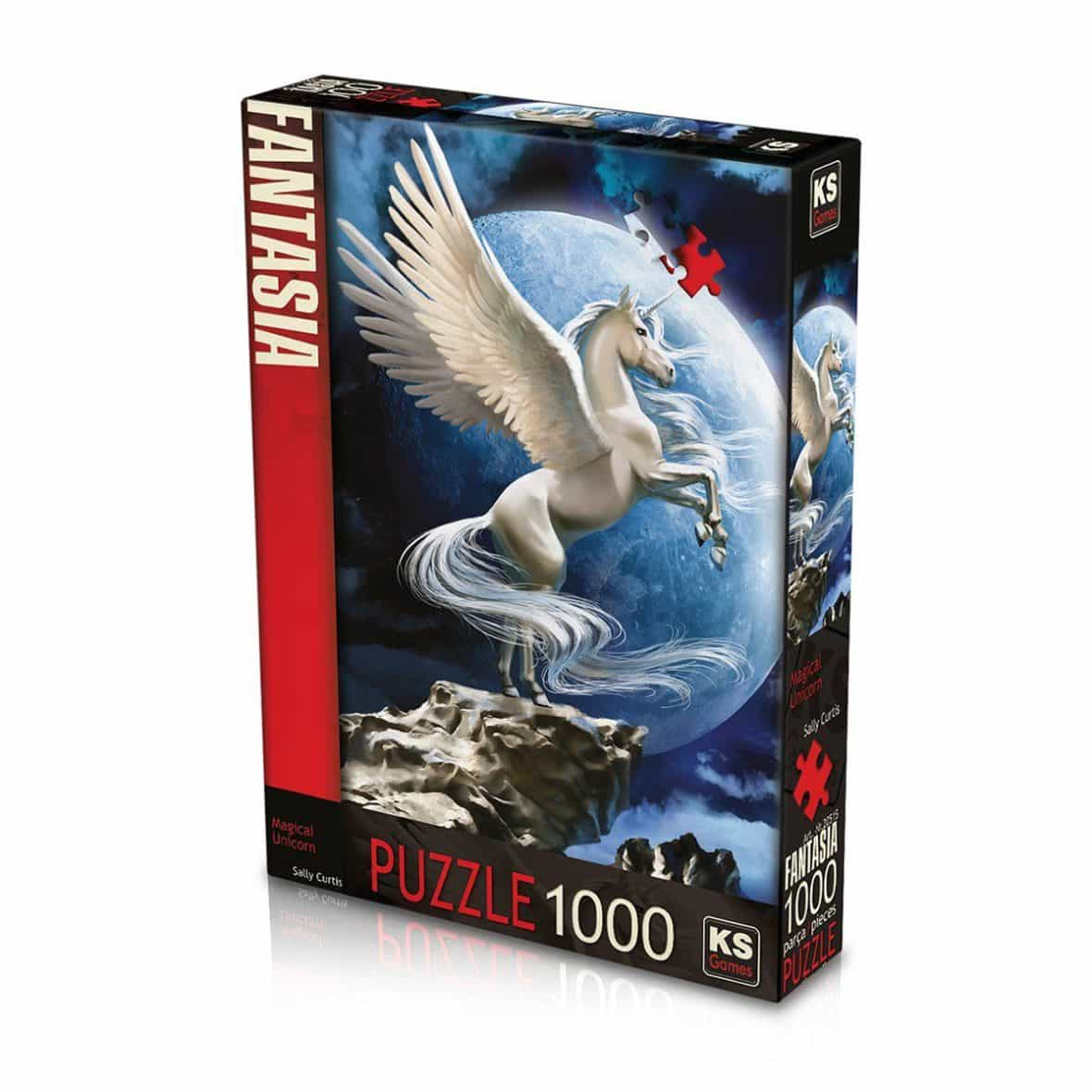 20515 Magical Unicorn 1000 Parça Puzzle -KS Puzzle