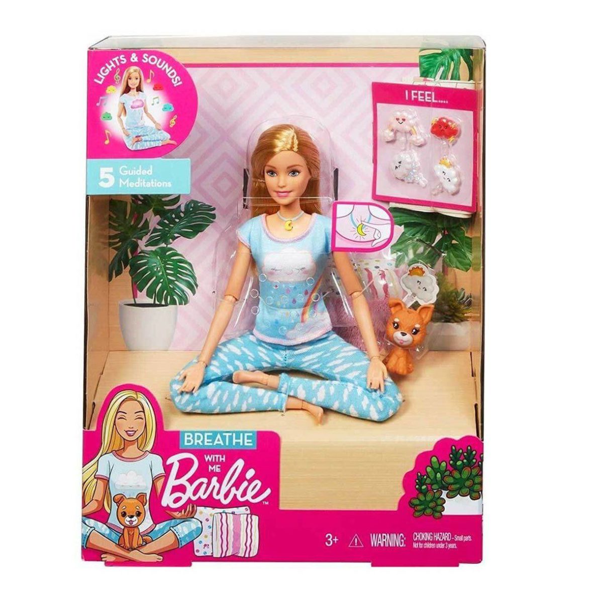 GNK01 Barbie® Nefes Egzersizi Bebeği