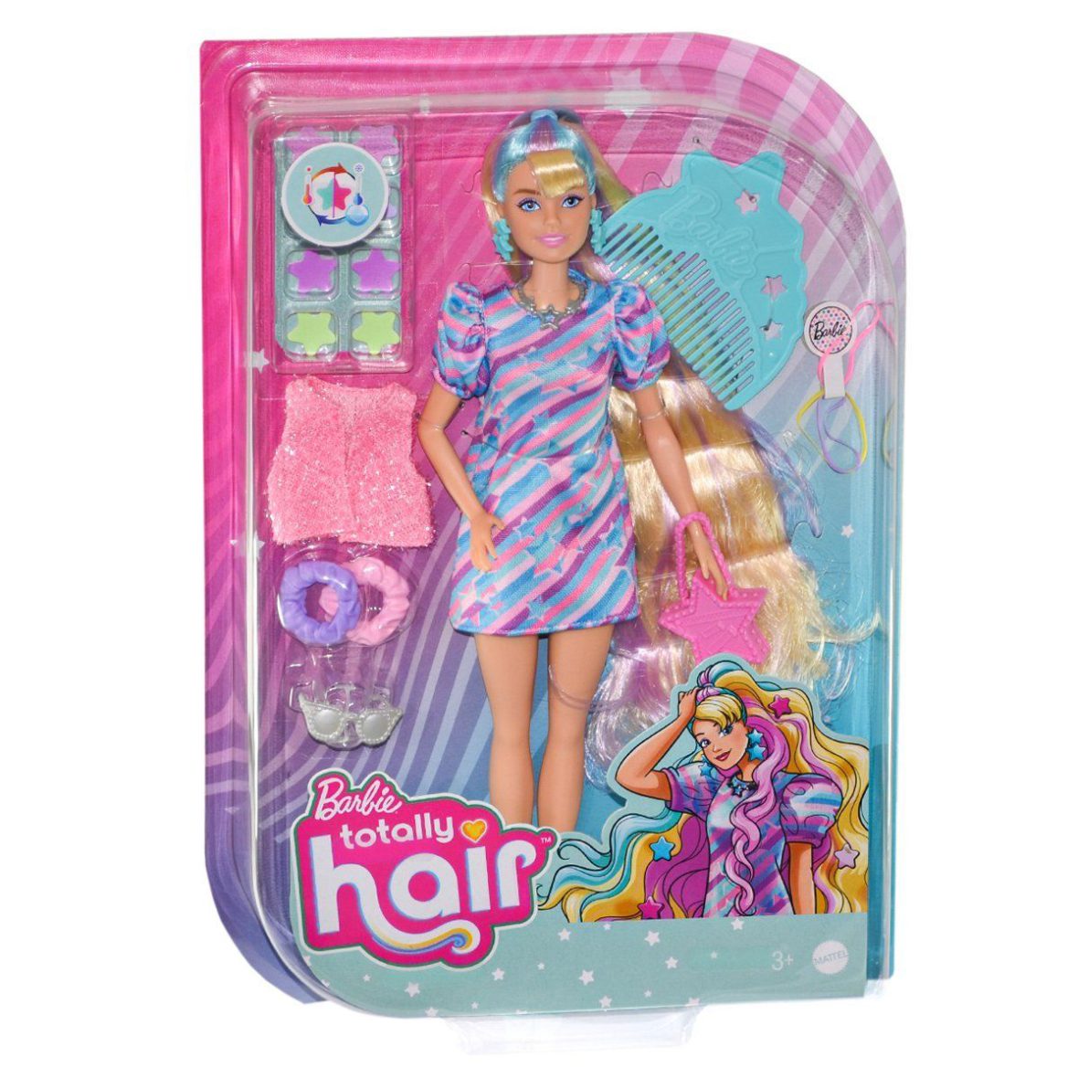 HCM87 Barbie Upuzun Muhteşem Saçlı Bebekler