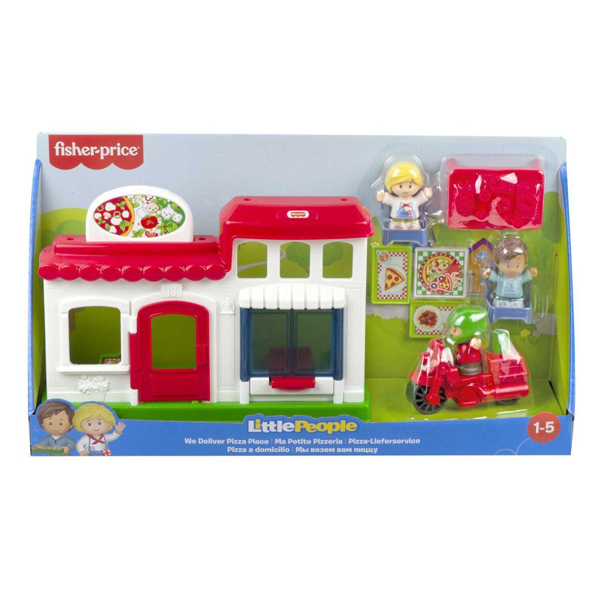 HBR79 Fisher-Price® Little People Pizza Restoranı, 1-5 yaş