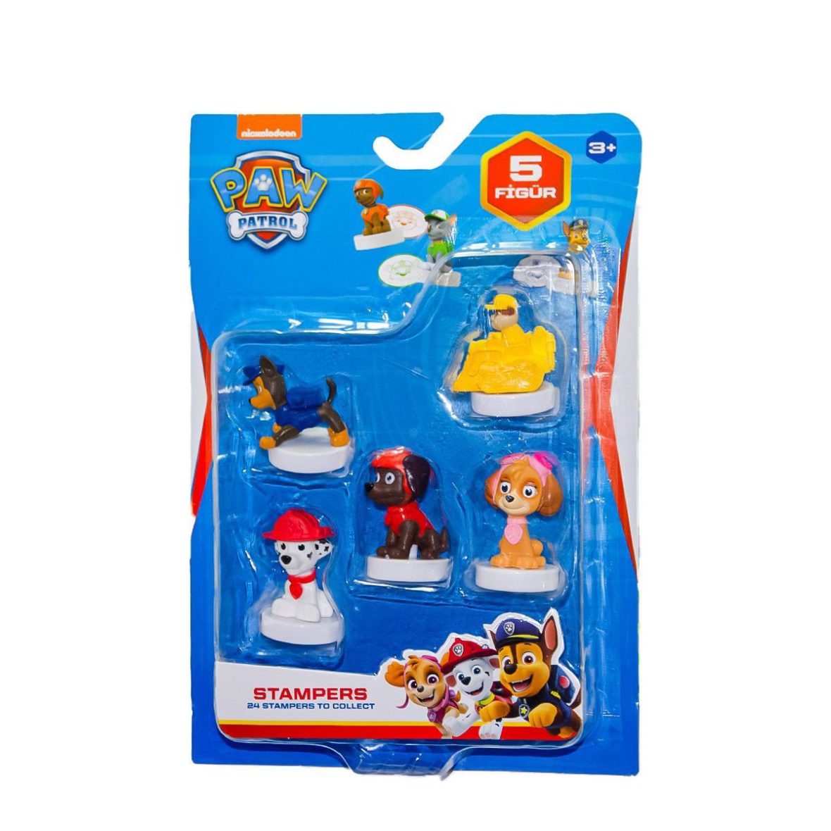 PAW5040 Paw Patrol Stampers 5li Figür Asorti – Neco Toys