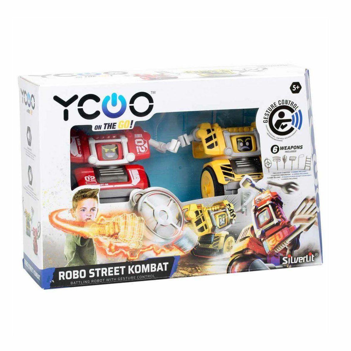 SIL 88067 Robo Street Kombat İkili Set