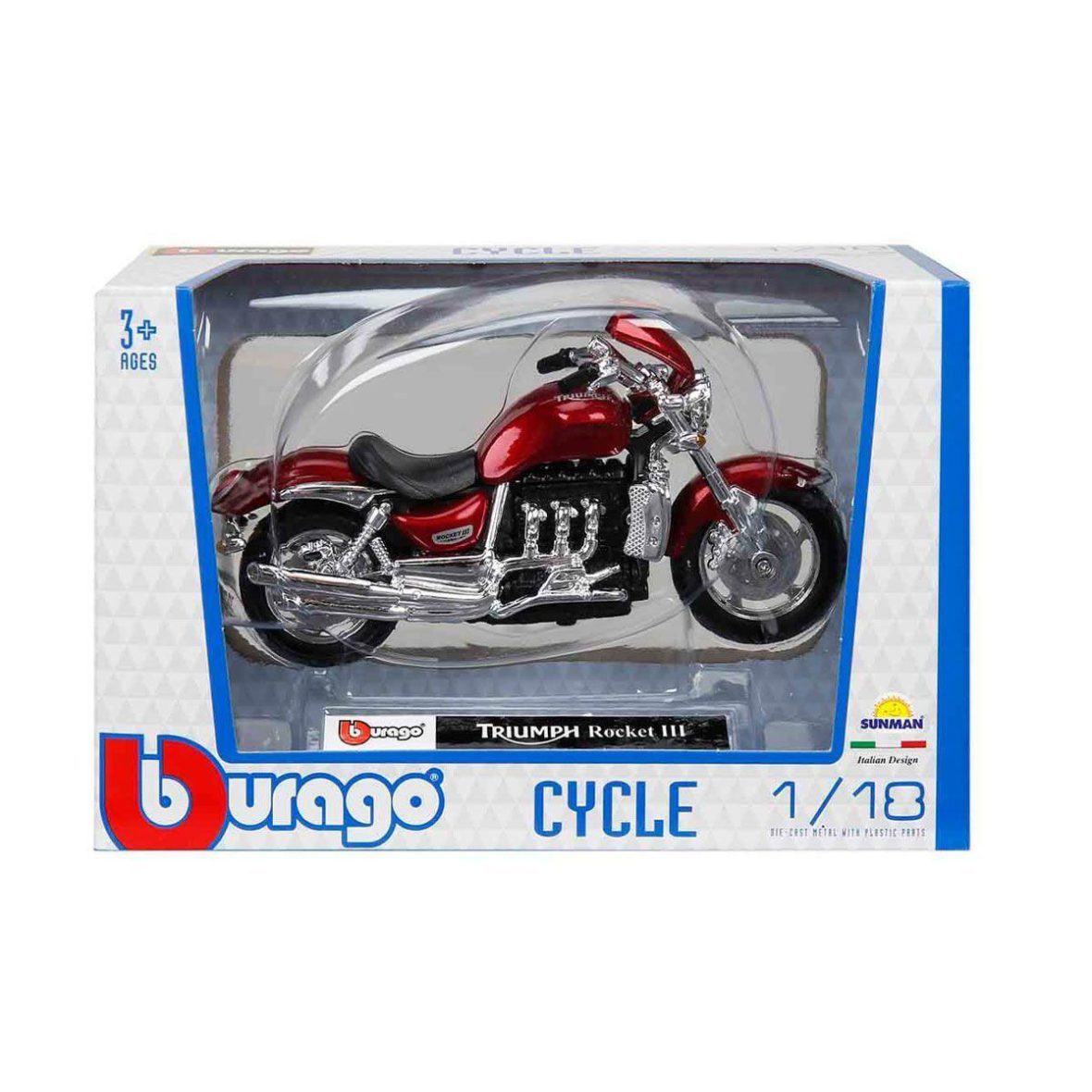 51030 Burago 1:18 Ducati Motor -Sunman