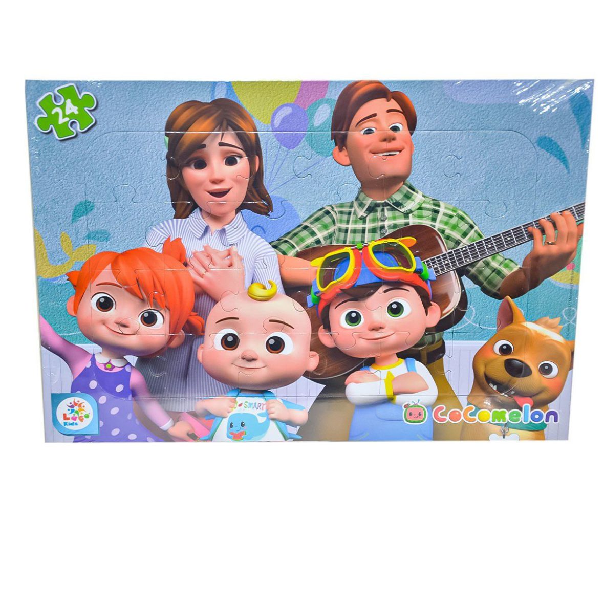 CO7794 Cocomelon 24 Parça  Frame Aile Puzzle – Utku Oyuncak